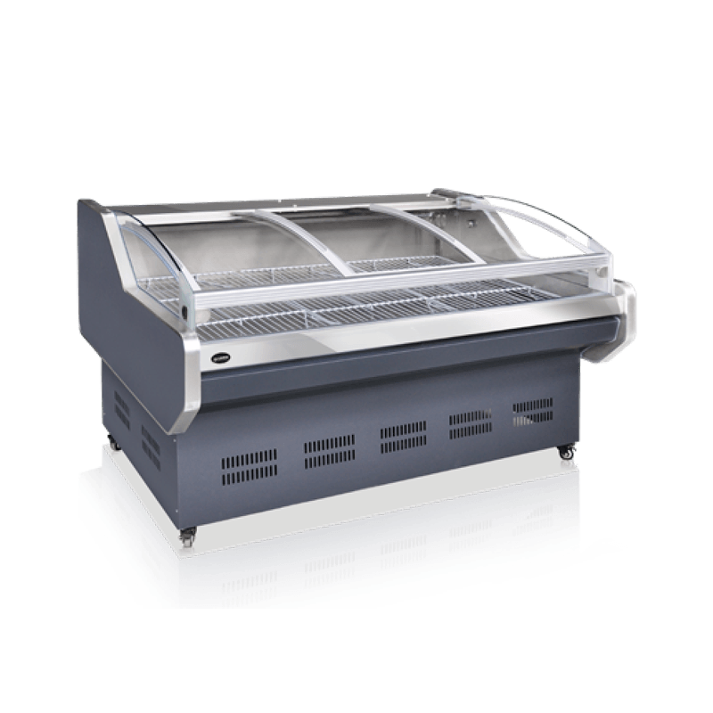 Gekoelde vitrine voor vers vlees