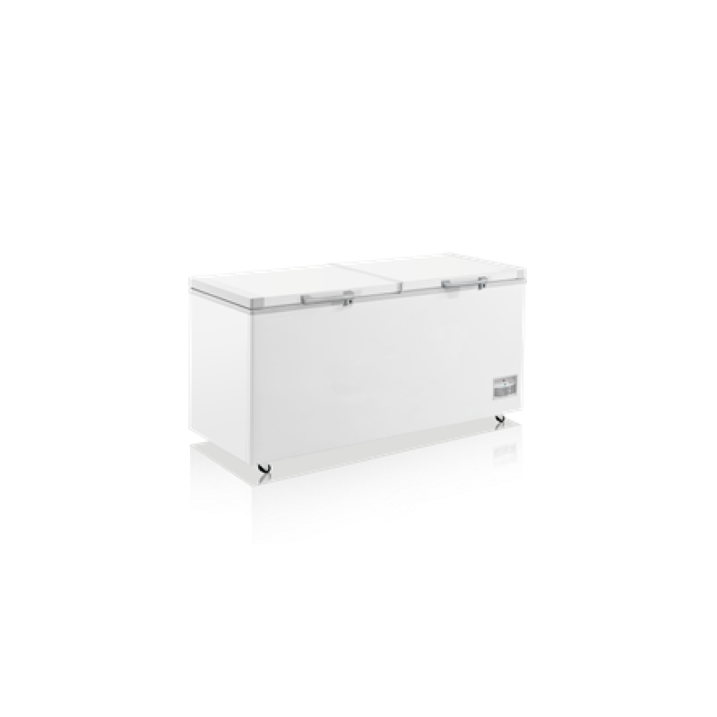 Van boven openende gebogen bodemdiepvriezer met enkele temperatuur Van boven openende gebogen bodemdiepvriezer met enkele temperatuur