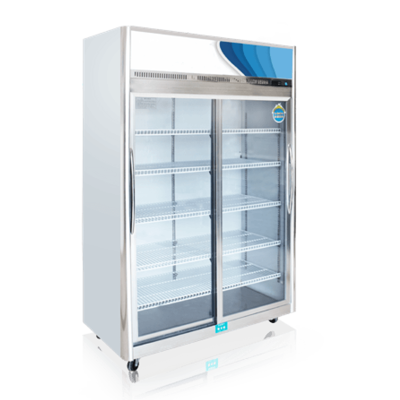 Displayvriezer met schuifdeur Displayvriezer met schuifdeur