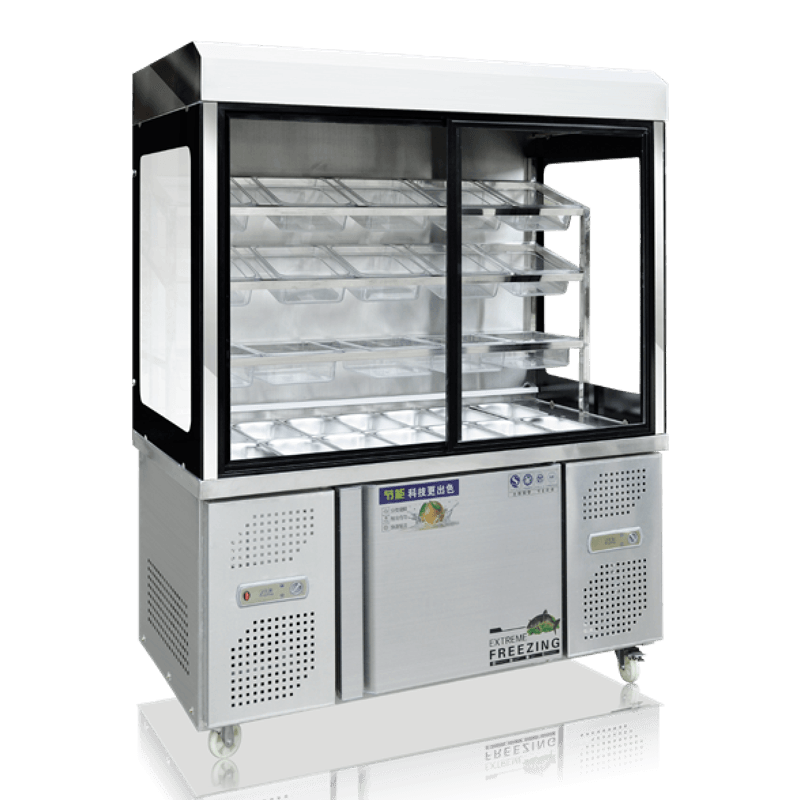 Mala Hot Pot-voedselvitrines